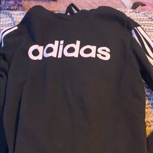a black adidas hoodie